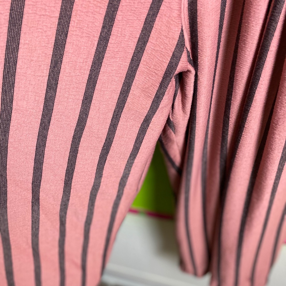 NWT PINK KNIT BELTED JUMPSUIT BY TORRID IN SIZE 3XL 22-24Women - Picture 7 of 12